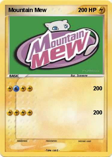 Pokemon Mountain Mew