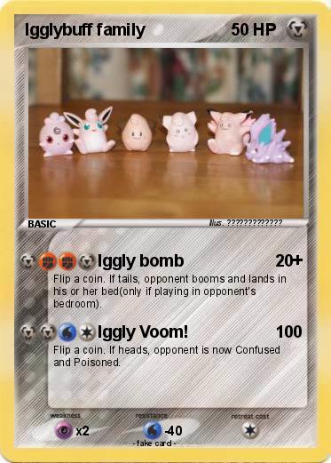 Pokemon Igglybuff family