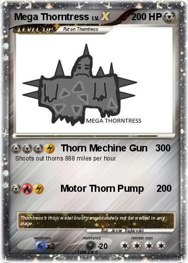 Pokemon Mega Thorntress
