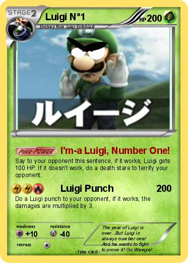 Pokemon Luigi N°1