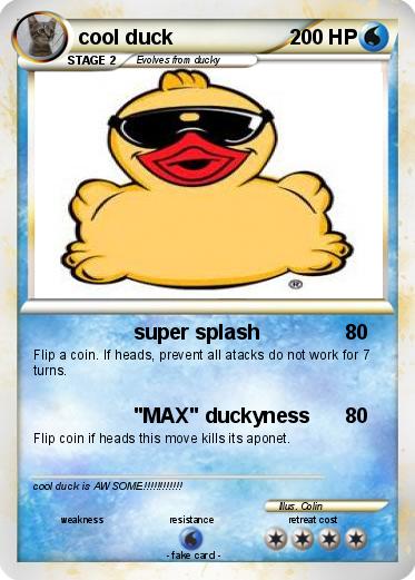 Pokemon cool duck