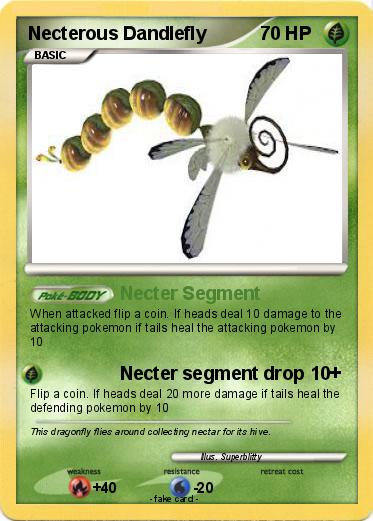 Pokemon Necterous Dandlefly