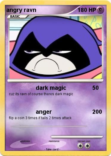 Pokemon angry ravn