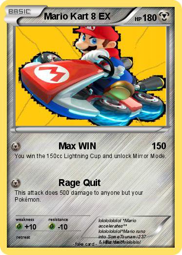Pokemon Mario Kart 8 EX