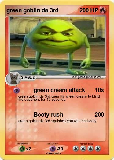 Pokemon green goblin da 3rd