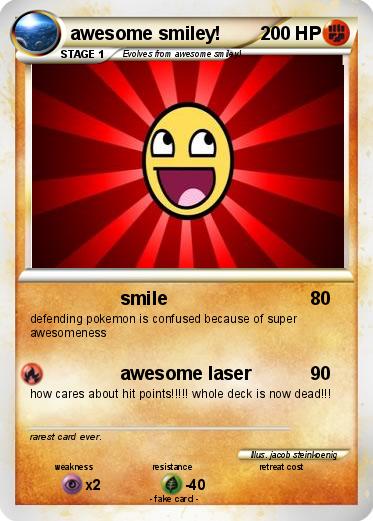 Pokemon awesome smiley!
