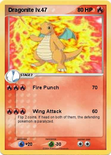 Pokemon Dragonite lv.47
