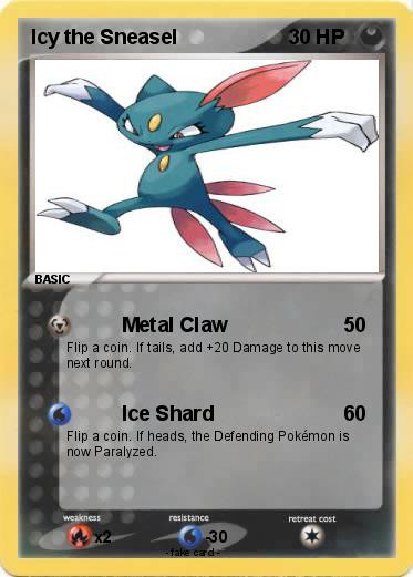 Pokemon Icy the Sneasel