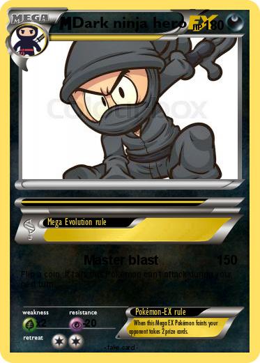 Pokemon Dark ninja hero