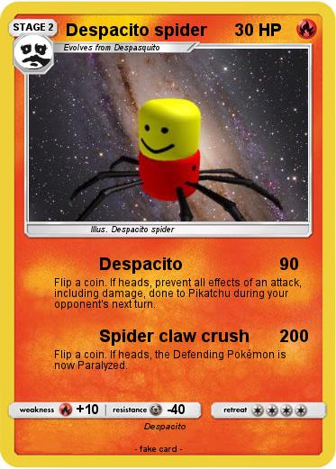 Pokemon Despacito spider