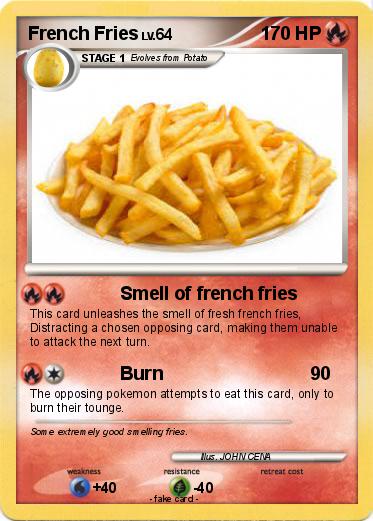 Pokemon French Fries