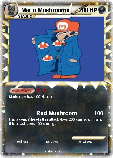 Pokemon Mario Mushrooms