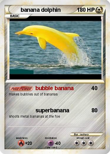 Pokemon banana dolphin