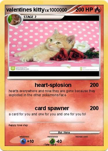 Pokemon valentines kitty