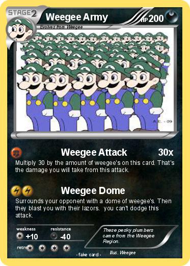 Pokemon Weegee Army