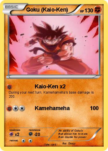 Pokemon Goku (Kaio-Ken)