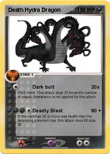 Pokemon Death Hydra Dragon