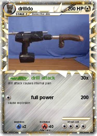 Pokémon drilldo 1 1 - drill attack - My Pokemon Card
