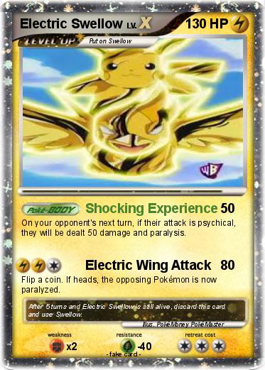 Pokemon Electric Swellow