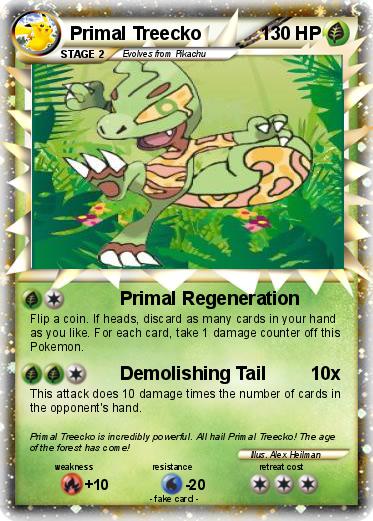 Pokemon Primal Treecko