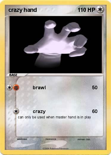 Pokemon crazy hand