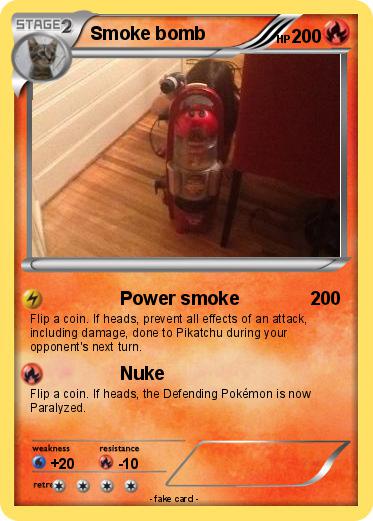 Pokemon Smoke bomb