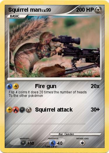 Pokemon Squirrel man