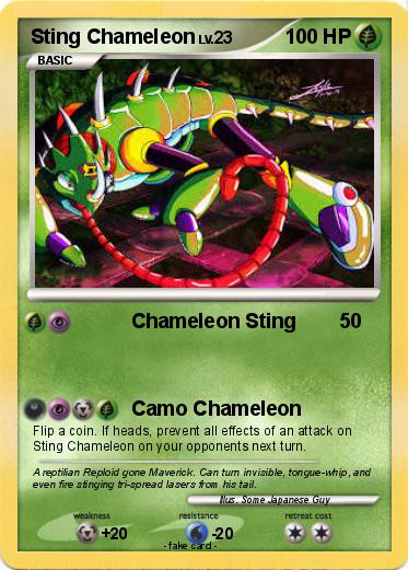 Pokemon Sting Chameleon