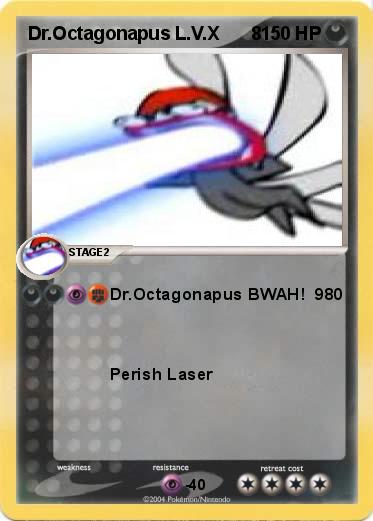 Pokemon Dr.Octagonapus L.V.X      8