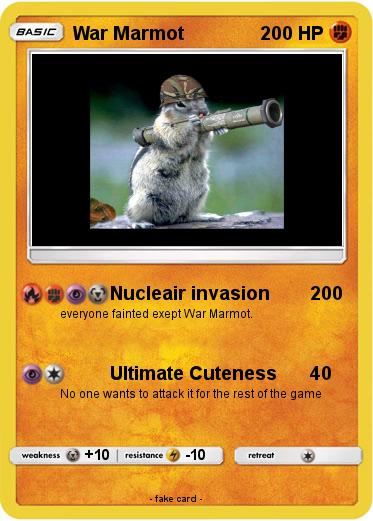 Pokemon War Marmot