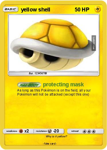 Pokemon yellow shell