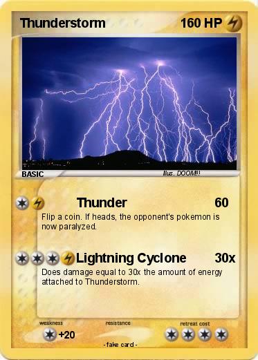Pokemon Thunderstorm