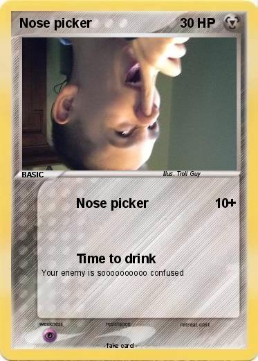Pokemon Nose picker