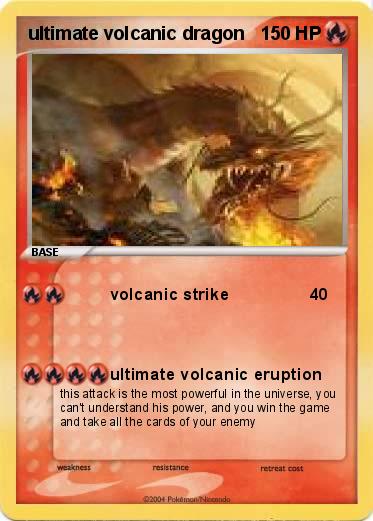 Pokemon ultimate volcanic dragon