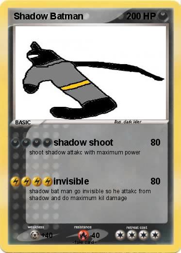 Pokemon Shadow Batman