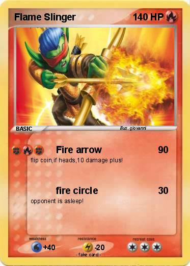 Pokemon Flame Slinger