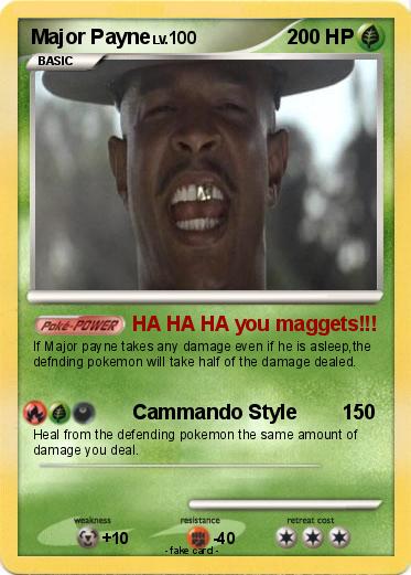 Pokemon Major Payne