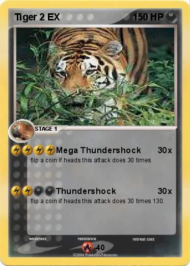Pokemon Tiger 2 EX 