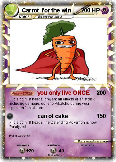 Pokemon Carrot  for the win