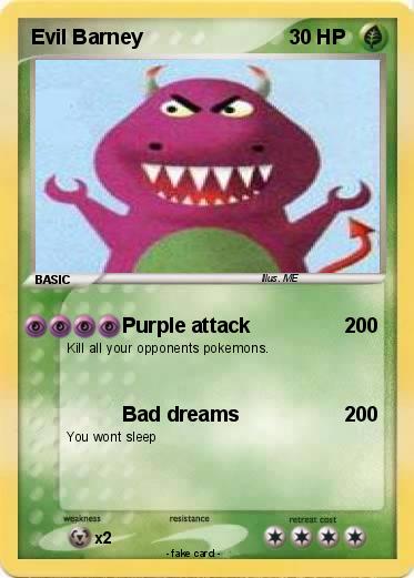 Pokemon Evil Barney