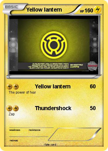 Pokemon Yellow lantern