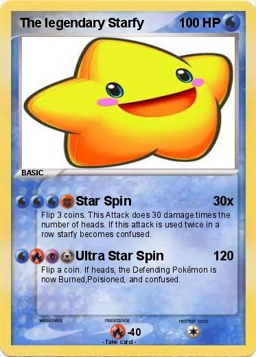 Pokemon The legendary Starfy