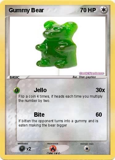 Pokemon Gummy Bear