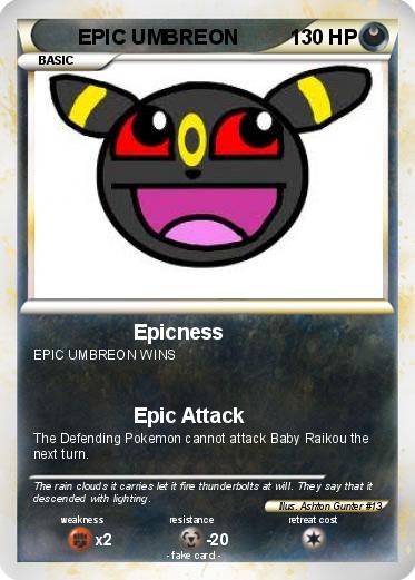 Pokemon EPIC UMBREON