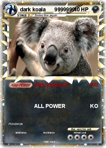 Pokemon dark koala      9999999