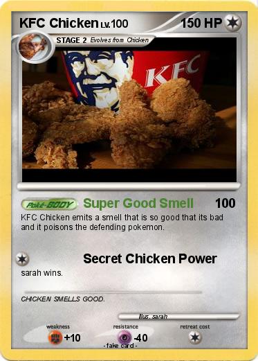 Pokemon KFC Chicken