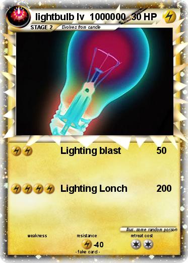 Pokemon lightbulb lv  1000000