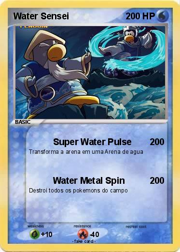 Pokemon Water Sensei