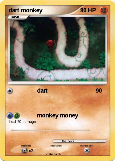 Pokemon dart monkey