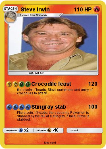 Pokemon Steve Irwin